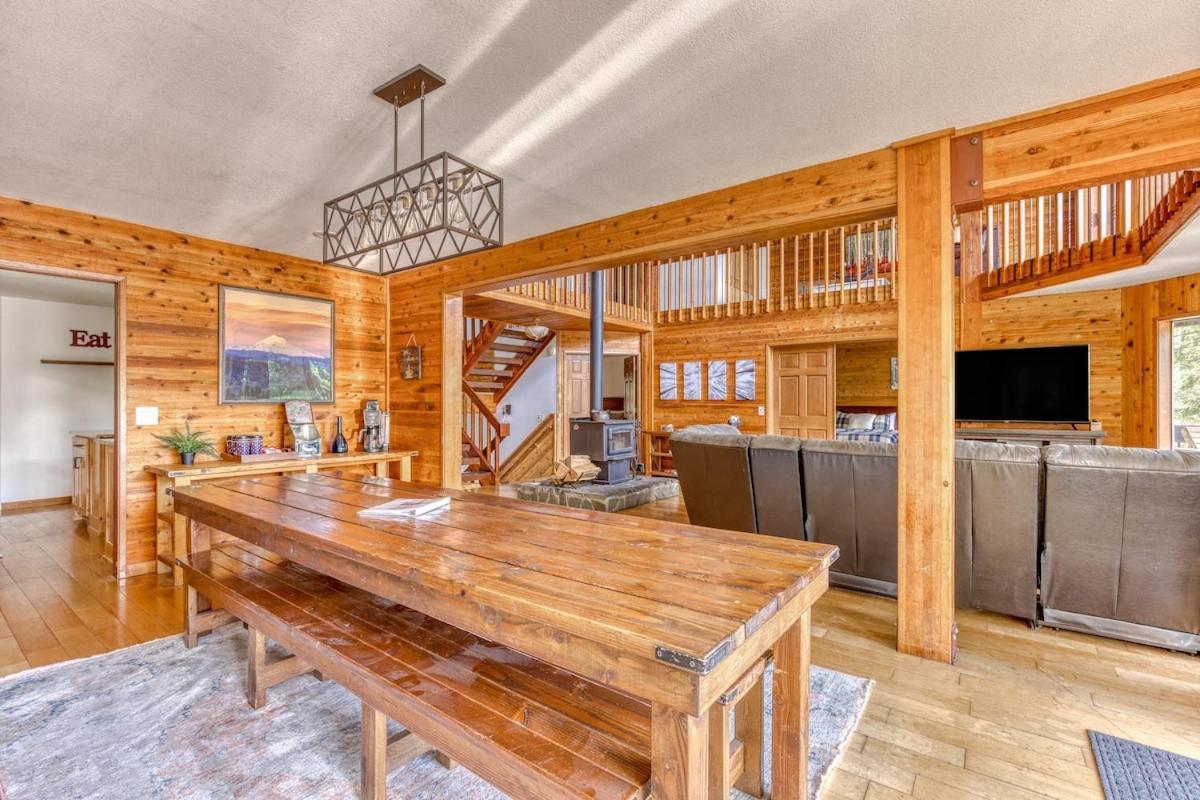 Great Blue Lodge - Spacious Ski Lodge, Hot Tub, Sauna, Game Room & More Government Camp Exterior foto